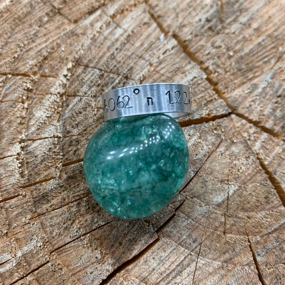 Latitude + Longitude Ring